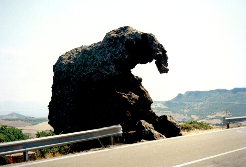 Roccia dell’elefante, Sedini
